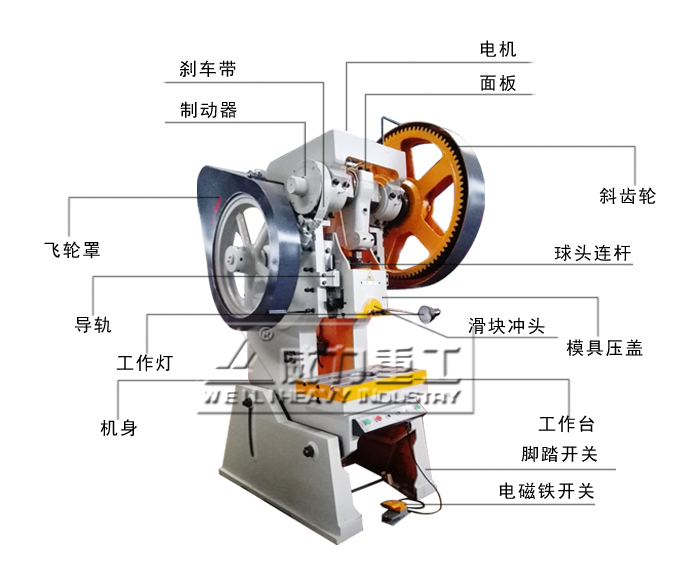 J23-100T可倾冲床压力机可倾冲床价格